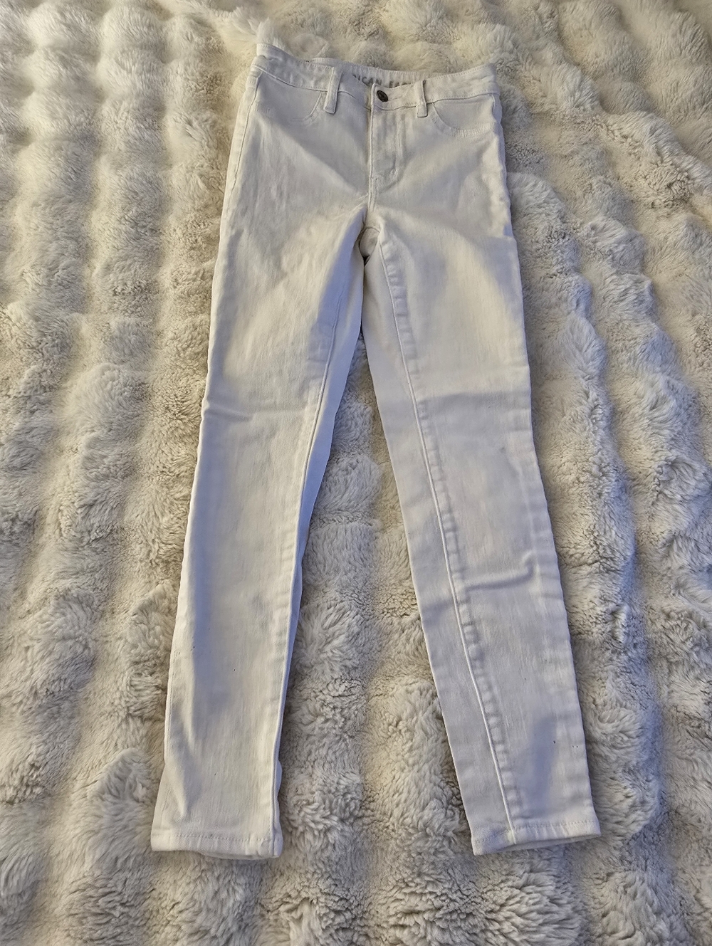 American Eagle Outfitters White High-Rise Jeggings - Picture 3 of 10